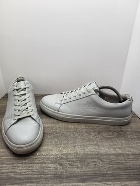 Thursday Boot Co Everyday Sneakers Shoes Grey Leather Mens Size 13.5
